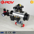 Flow control 2 inch Pressure reducing Pneumatic Ball Valve